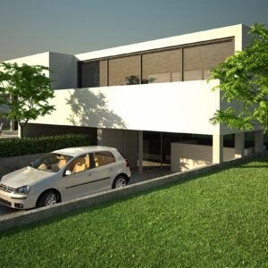 Modern Residential Villa – Editable 3D Max File1