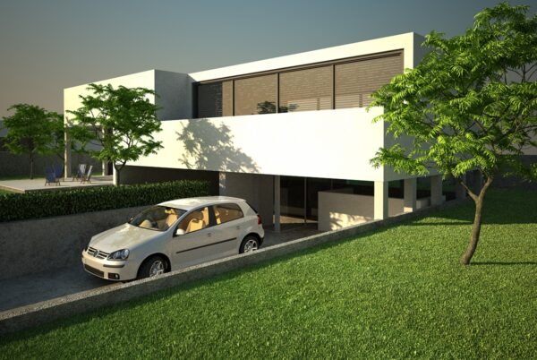 Modern Residential Villa – Editable 3D Max File1