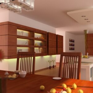 3ds Max dining room-1