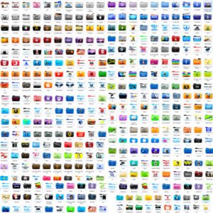 business icons set- 04